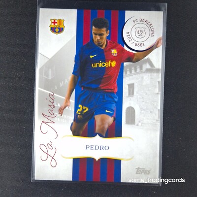 Topps FC Barcelona 125 Years 2024/25 Pedro  La Masia Foundations