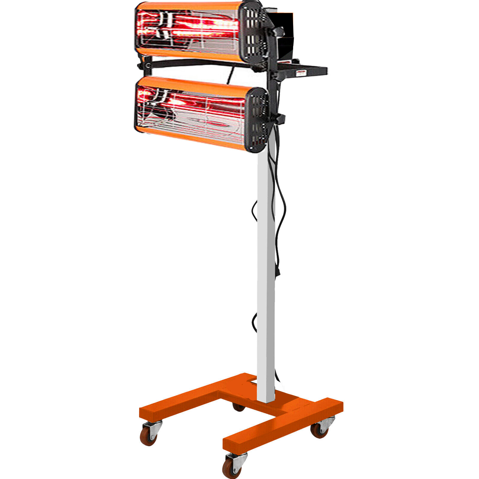 2X1000W Spray/Baking Infrared Paint Curing Lamp 2KW Car Body Repair