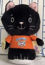 New Hallmark Channel  s 2017 Itty Bittys Kitten Bowl Cubby Black Kitty Plush Doll