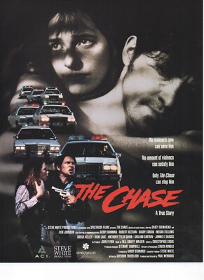P252/5  Filmplakat (DIN A4)  THE CHASE Ben Johnson  Casey Siemaszko