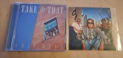 This Life von Take That CD mit signiertem Druck versiegelt 