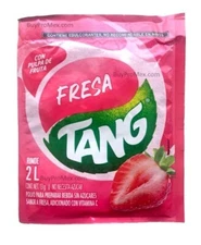 12-Pk TANG Fresa/Tang Strawberry Flavored Powdered Drink Mix 13g/.45oz