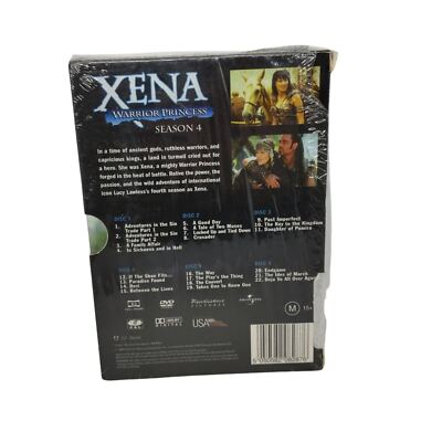 Xena-Warrior Princess : Series 4 (DVD, 1998) for sale online | eBay