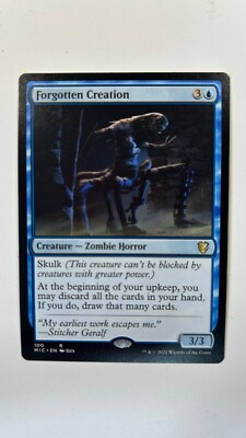 MTG Innistrad Midnight Hunt Commander Forgotten Creation 100 Magic the Gathering