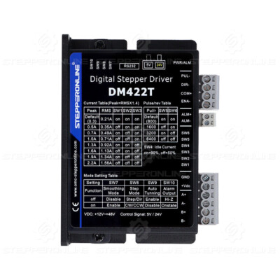 Digital Schritttreiber 0.3-2.2A 12-50VDC für Nema 11/14/17 Schrittmotor