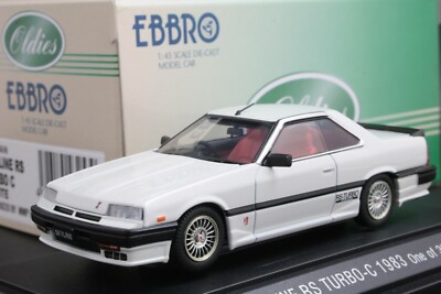 Ebbro 43253 1:43 Scale Nissan Skyline RS Turbo-C 1983 Die Cast