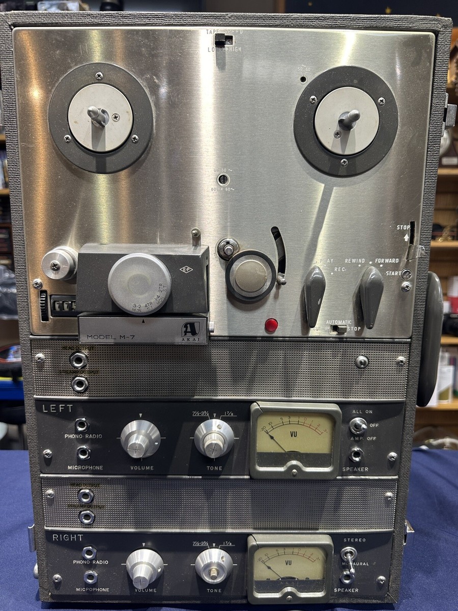 RARE 1960'S AKAI * M- 7 * REEL TO REEL * | eBay
