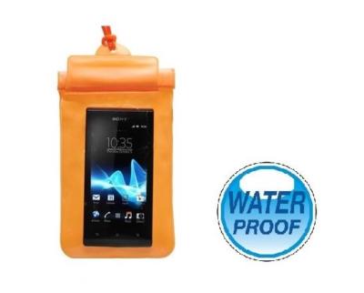Wasserdichte Hülle Waterproof (Orange) Für Mobiltelefon, MP3, Kamera