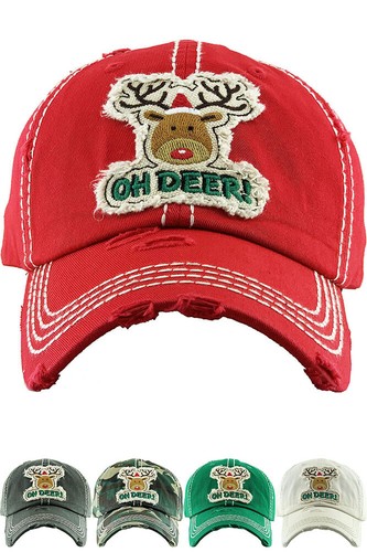 KBETHOS Women's Merry Christmas Oh Deer 