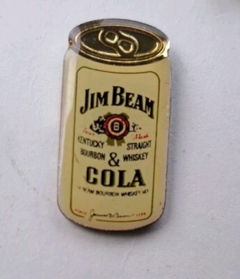 Pin seltener Jim Beam Cola Pin * Sammlerzustand