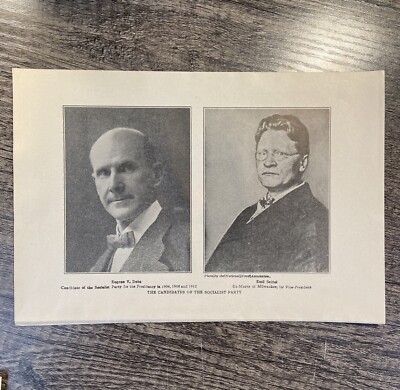 Eugene V. Debs Socialist Party 1908 Poster | Zazzle