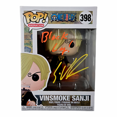 Eric Vale Signed Funko One Piece Pop Vinsmoke Sanji Anime