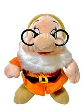 The Disney Store Vintage Snow White And The Seven Dwarfs Standing Doc Plush Toy