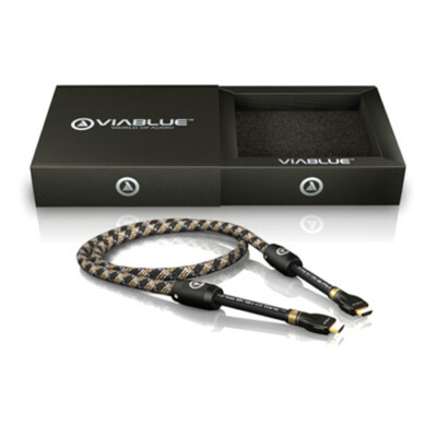VIABLUE S-900 Silver 20m Long HDMI Cable High Speed 4K UHD HD 3D Highend 20054