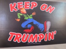 LOT OF 10 KEEP ON TRUMPIN' DONALD TRUMP FOR PRESIDENT BUMPER STICKER 2020 DECAL