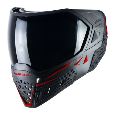 Empire Paintball EVS Enhanced Vision System Goggle includes 2 lenses - Black/Red