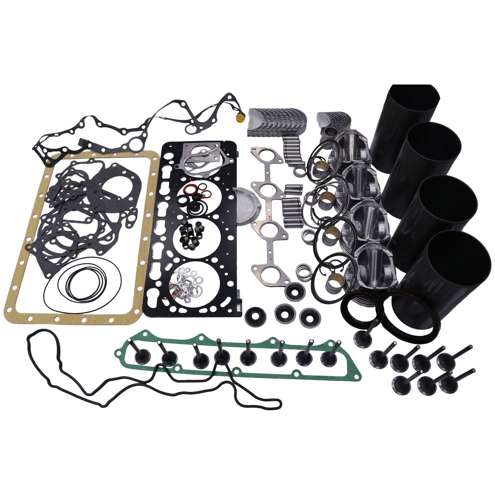 Rebuild Kit for Kubota V3800 V3800T Engine Combustion chamber size 59MM