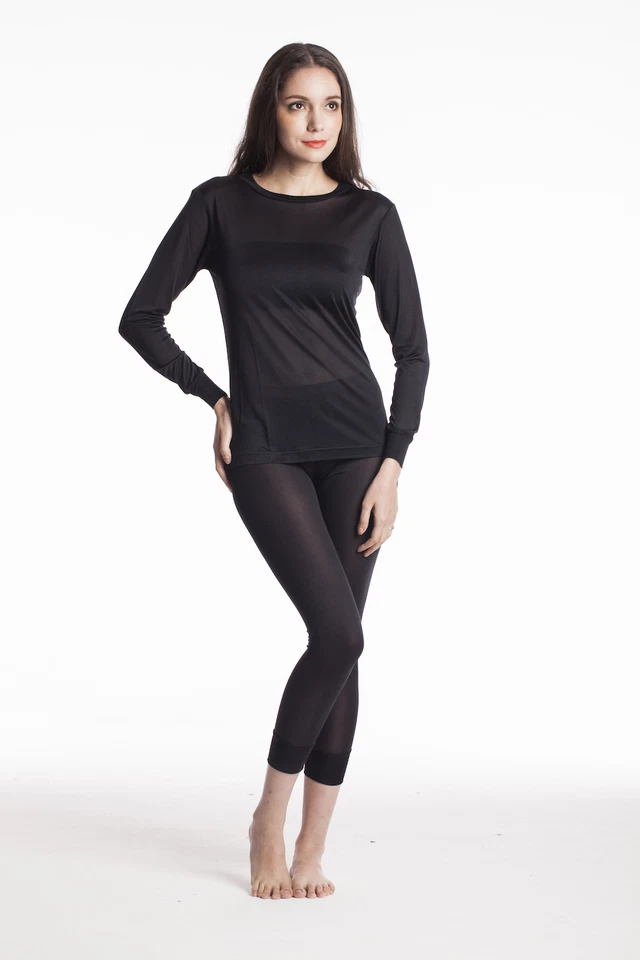 Jasmine Silk Ladies' Pure Silk Thermal Long Johns