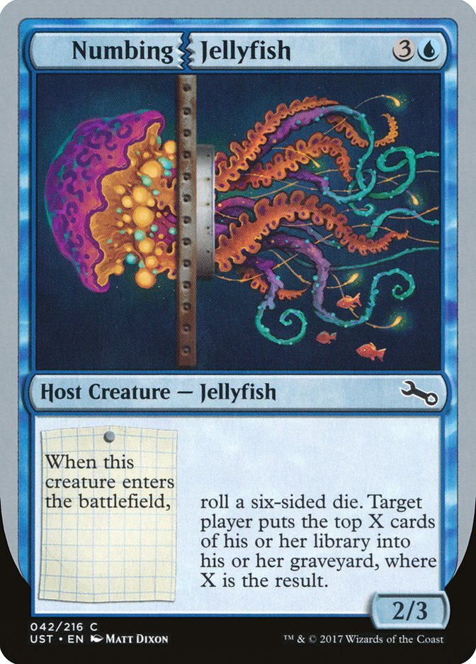 mtg jellyfish cards Jellyfish token Magic mtg | Custom Retro Style main image 0
