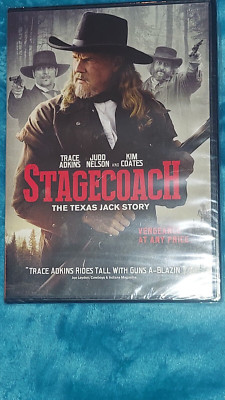 Stagecoach: The Texas Jack Story (DVD, 2016) Trace Adkins WS NEW