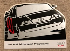 Audi A4 Touring Car Sticker 1997 Super Tourer BTCC STW Quattro Motorsport Biela