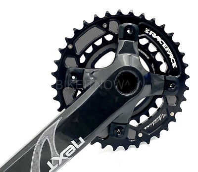 RaceFace Next Carbon 175mm Crankset 38/26,36/24T 10 Speed MTB Bike