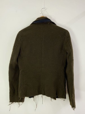 ジャケット・アウター COMME des GARCONS HOMME Tailored Jacket Cotton-blend suit jacket in blue - Comme Des Garcons Homme