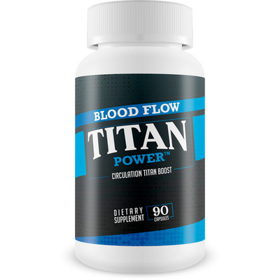 Blood Flow Titan Power Circulation Titan Boost - Mens Blood Flow Supplement