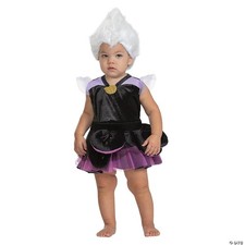 Infant Ursula Costume, Official Disney The Little Mermaid Outfit for Babies,