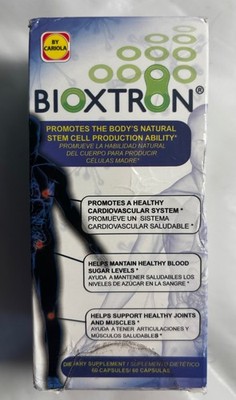 Bioxtron Natural AFA Stem Cell Supplement 60 Capsules Exp 03/28