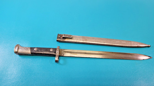 WWII Czechoslovakia Czech VZ 24 Rifle Bayonet + Scabbard CSZ M   TR1105
