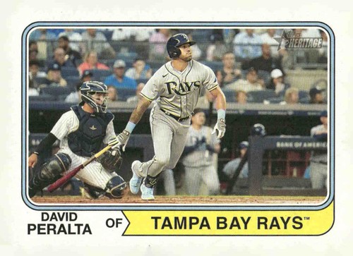 2023 Topps Heritage #297 David Peralta | Baseball Card