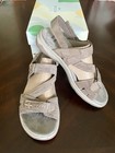 Earth Origins Women’s Brown Suede Adjustable Comfort Holland Sandals (9.5) - NEW — photo 2
