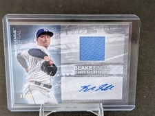2020 Topps Major League Material Relic Autographs Blake Snell /50 MJMA-BS
