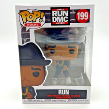 Funko POP! Rocks Run-DMC JMJ 4ever RUN #199 with BOX PROTECTOR