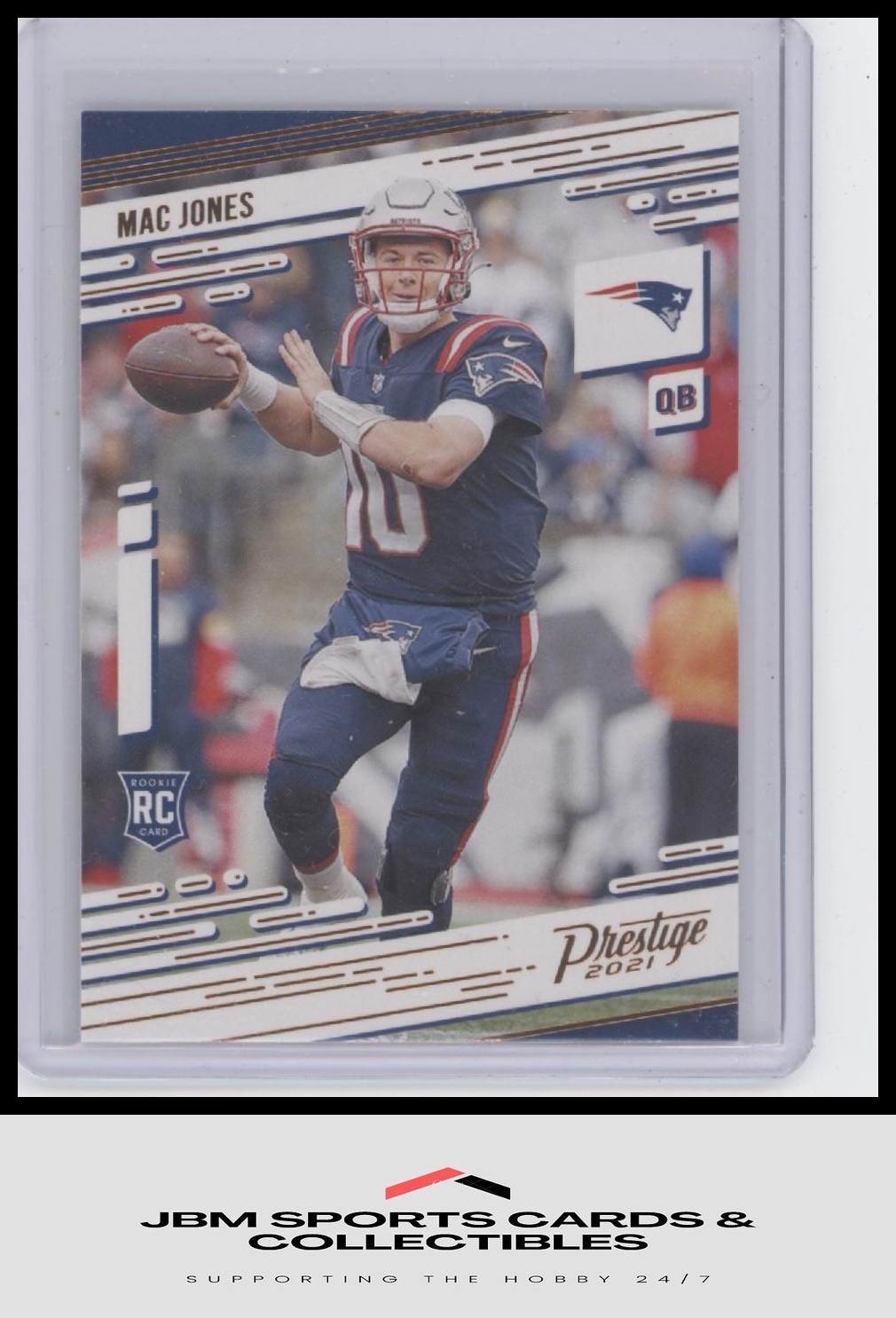 2021 Panini Chronicles #205 Mac Jones Prestige Rookies Update RC