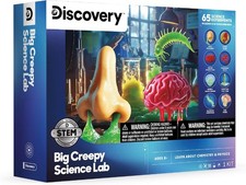 Big Creepy Science Lab   65 Experiments STEM Kit for Kids Slime,