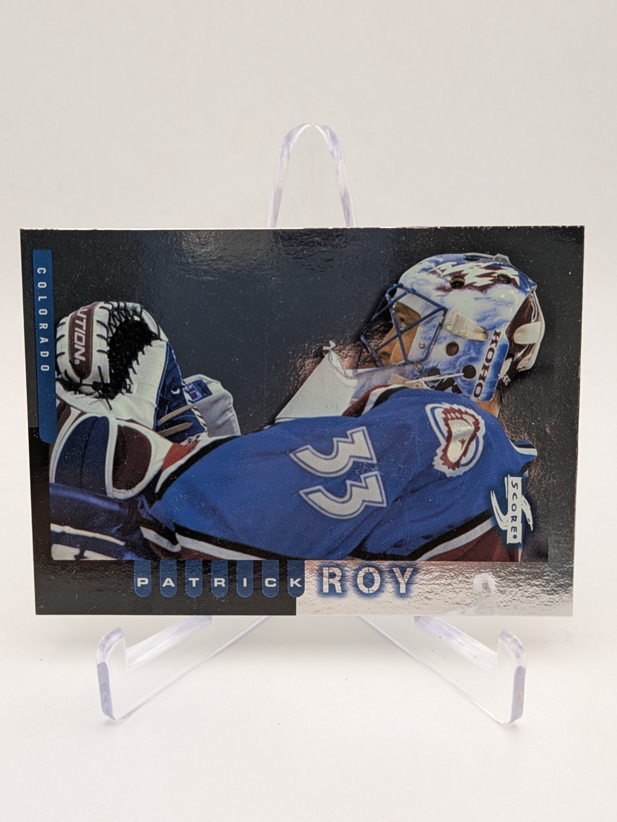 💥 1997/98 1997-98 Score Golden Blades #33 Patrick Roy Colorado Avalanche HOF