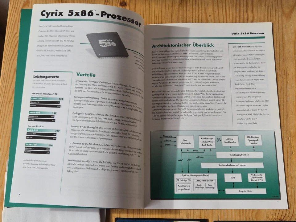 Commodore/ATI EGAWONDER Handbuch + 5,25" Treiberdisketten von 1987 + Cyrix Doku! - Bild 4 von 4