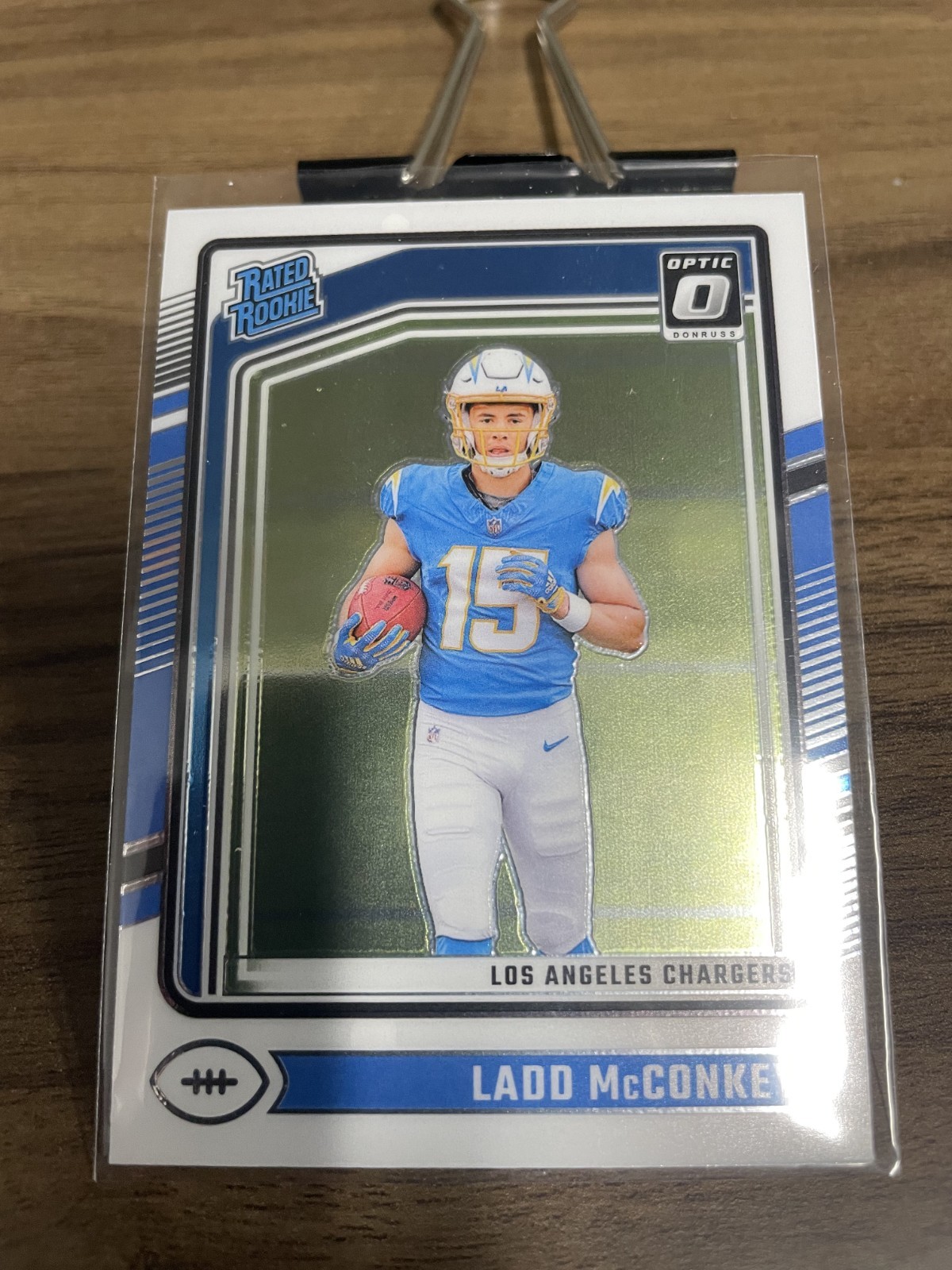 2024 Donruss Optic - Rated Rookie Ladd McConkey #266 (RC)