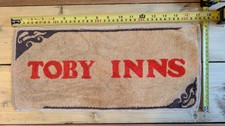 Toby Inn Vintage Bar Towel Used
