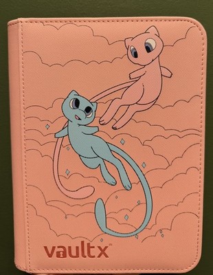 Vault X 4 Pocket Shiny Mew Binder