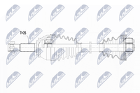 Nty Antriebswelle NPW-FT-025 Passend FüR Fiat