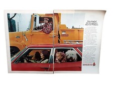 Sherwin Williams Paint Advertising 1974 Vintage 2 Page Print Ad Family In Car
