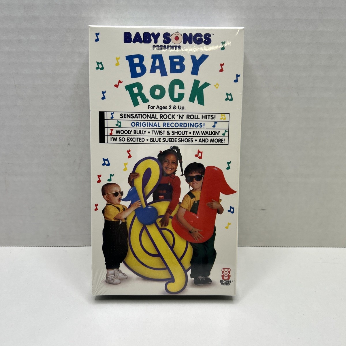 Baby Songs Presents Baby Rock Kids Rock n Roll Songs Hits VHS Tape
