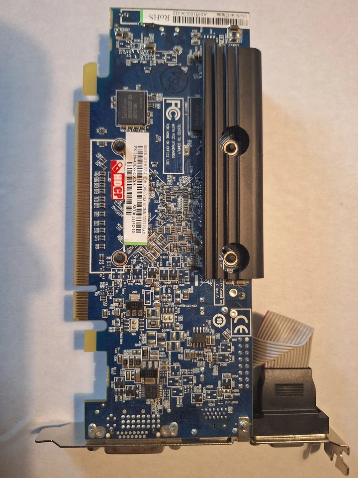 ATI Radeon HD4350 Video Card 256M  DDR2 11142-07 (HD4350 288-40E99-C01SA ) PCI-E - Image 2 of 2