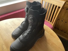 GENUINE BMW MOTORRAD GS TAKYR GORE-TEX MOTORCYCLE BOOTS BLACK SIZE-44 UK9.5