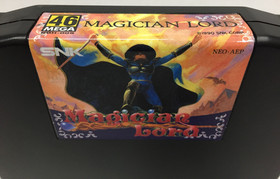Magician Lord NEO GEO AES Case & Game US VERSION Neogeo SNK - TESTED & WORKING