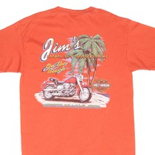 VINTAGE HARLEY DAVIDSON ST PETE FLORIDA 2008 TEE SHIRT LARGE MADE IN USA
