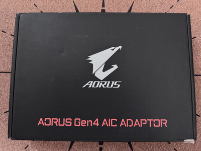 Aorus Gen4 AIC adapter